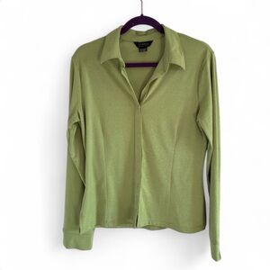 George Lime Green Button-Down Shirt